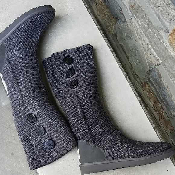 ***SOLD*** Ugg classic cardy button tall boots - Picture 8 of 8